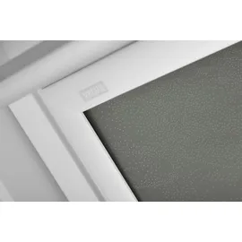VELUX Verdunkelungsrollo DKL MK10 4575SWL Olivebeige gepunktet 4575, GGU,Manuell,VELUX,weiße Schiene