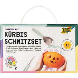 folia Bastelwerkzeug Kürbisschnitz-Set mint