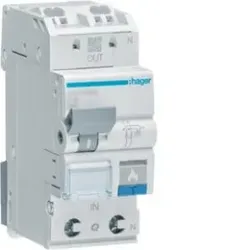 Hager ARC913D AFDD mit LS 1P+N 6kA B-13A 2M