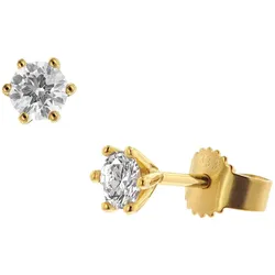 GLIZZ GL8650 Lab Grown Diamant-Ohrringe 0,5 ct. Gold 333 Brillant Ohrstecker