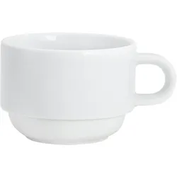 KAHLA 115406A90011C System Plus Kaffee-Obertasse 0,18 l stapelbar | stapelbare Kaffeetasse aus Porzellan