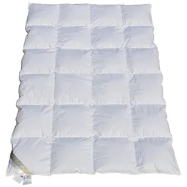 Betten Hofmann White Sibiria Schneegänseflaum Daunendecke Bettdecke 4x6 155x220 cm - Weiß