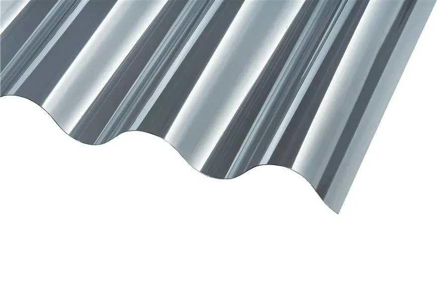 Polycarbonat Wellplatten klar P6 Sinus 177/51 0,8mm 1097 x 1600