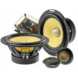 Focal ES165K2E 16,5 cm Komponenten-Lautsprechersystem, 2-Wege, gelber Aramidfaserkegel