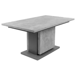 Esstisch ausziehbar Britta 160-215x90 cm Grau