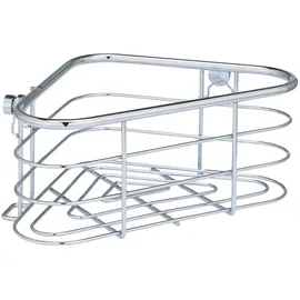 Wenko Eckablage Trestina 25 cm x 10,5 cm 16,5 cm Edelstahl Silber Glänzend