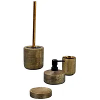 Wenko Badaccessoire-Set Rivara Gold
