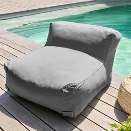 Oviala Garten-Ecksofa Loungemöbel grau
