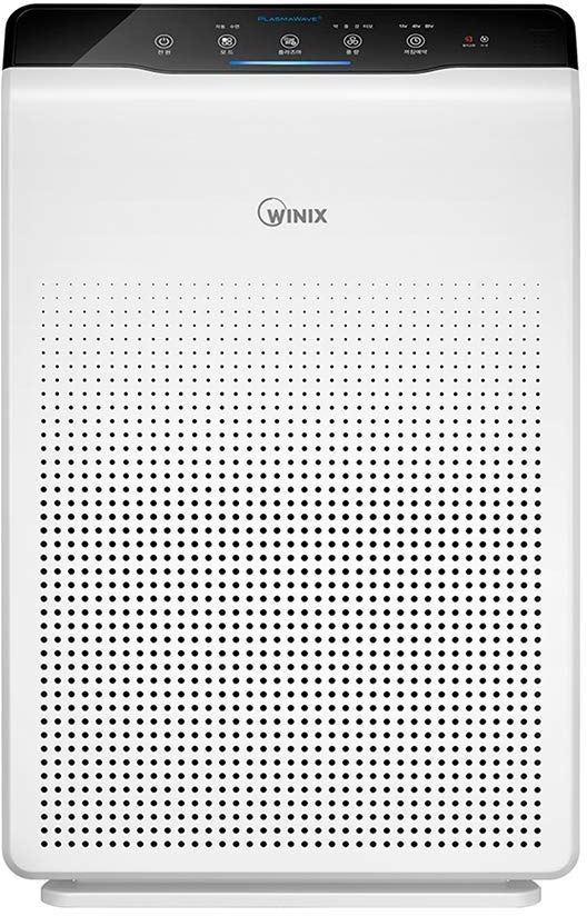 Winix Luftreiniger ZERO CADR 390 m3/h, (bis 99m2) HEPA-Filter H13 und PlasmaWave-Technologie Reduziert Pollen und Gerüche um 99,99%. Zeitschaltuhr für 8 Stunden. Für Wohnzimmer und Büros