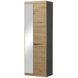 Garderobenschrank  Turino Neo , holzfarben , Maße (cm): B: 65 H: 196,5 T: 39,9