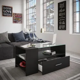 VCM Tindala schwarz 100 x 45 x 50 cm