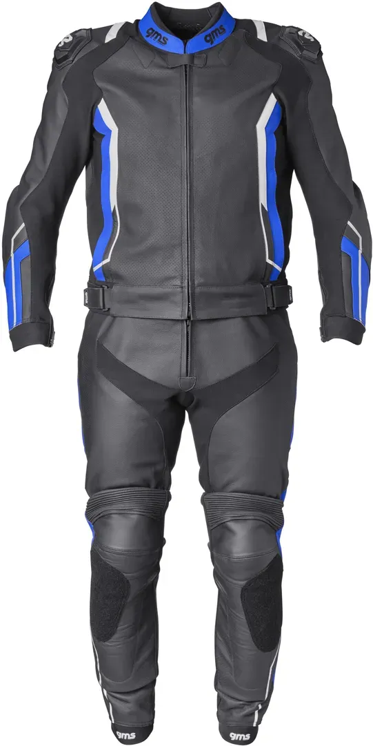 GMS GR-1 Tweedelig lederen motorpak