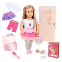 Our Generation Thea 46 cm Mode-Starterpuppe mit Schleifenmotiv
