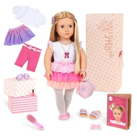 Our Generation Thea 46 cm Mode-Starterpuppe mit Schleifenmotiv