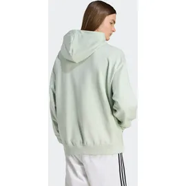 adidas Kapuzensweatshirt ADIDAS ORIGINALS "PREMIUM ESSENTIALS HOODIE", Herren, Gr. XL, grün (linen grün), Obermaterial: 100% Baumwolle, angesetztes Bündchen, Sweatshirts