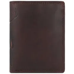 Jack Kinsky Monterey 102 Geldbörse RFID Schutz Leder 9.5 cm mokka