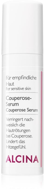 Alcina For Sensitive Skin Serum zur Reduktion von Äderchen und geröteter Haut 30 ml