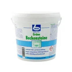 Dr. Becher Grüne Beckensteine 1517000 , 1 Eimer = 35 Stück