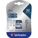 Verbatim SDHC Pro 32GB Class 10 UHS-I U3