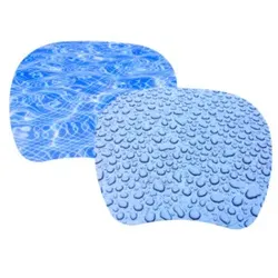 Q-CONNECT Mousepad Regentropfen blau KF04559