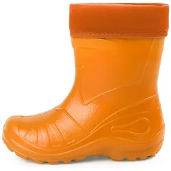 Kinder Gummistiefel gefüttert KL050 - Orange - 35