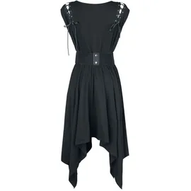 Jawbreaker Vampire Midi Kleid Schwarz L