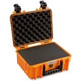 B&W International Outdoor Case Type 3000 orange + Schaumstoff