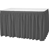 Gastro Uzal Skirting Excellent Plisseefalte Anthrazit (4 Größen) - x 73 cm