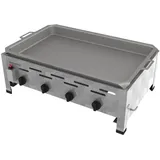 ChattenGlut Gasbräter 4-flammig 810 x 530 x 270 cm Edelstahl inkl. Pfanne