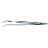 C.K Tools T2314 Präzisionspinzette Spitz gebogen fein 150 mm