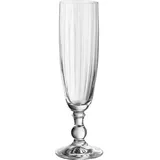 Bohemia Cristal 6er Set BOHEMIA Cristal Sektglas Georgia 230 ml Kristall, Kristalloptik Transparent Klar