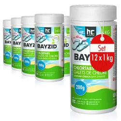 12  Chlortabs 200g langsam löslich