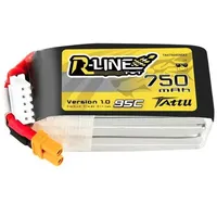Tattu R-Line 750mAh 14.8V 95C 4S1P JST-XHR