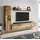 INOSIGN »PARIS«, (Komplett-Set, 3 St.), TV-Wand 220cm breite, grifflose Design, stehend und hängend montierbar