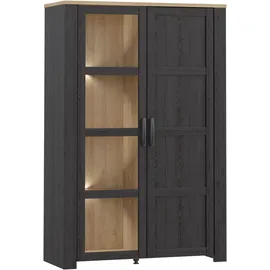 Forte Highboard Bohol 106,4 x 160,6 x 42 cm Riviera Eiche / Cabazone Eiche