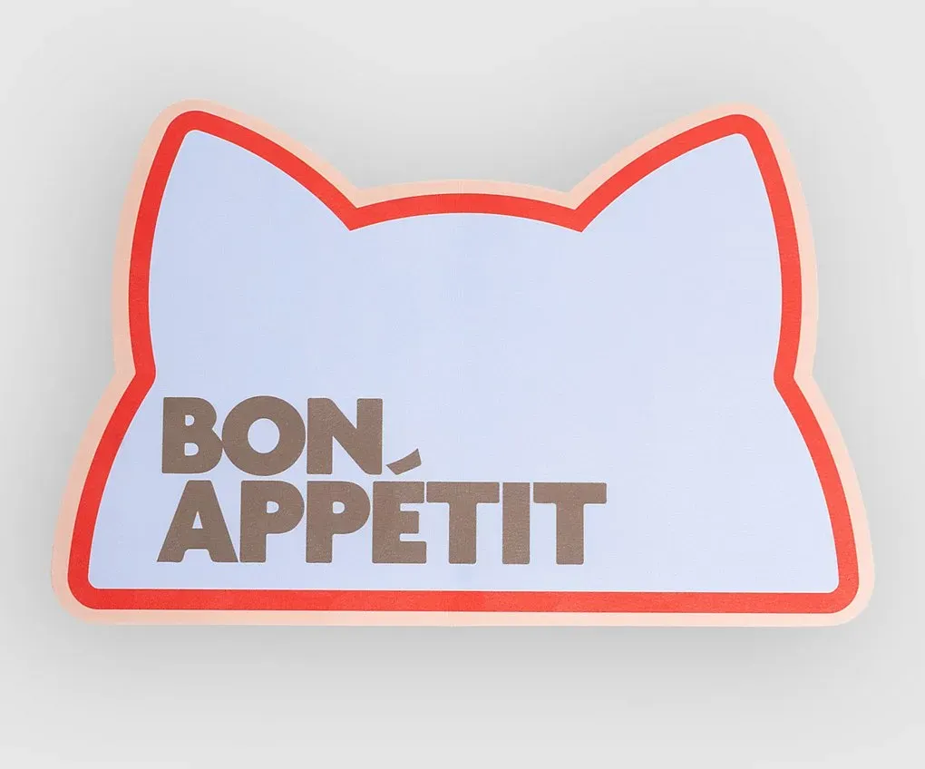 HELIO FERRETTI Bon Appetit Absorbent Mat For Cat Bowl Floor multicolored Gr. Uni