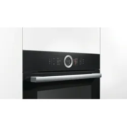 Bosch Dampfbackofen HSG636BB1, Höhe 60 cm, EcoClean, Garraumvolumen 71 l, 12 Beheizungsarten