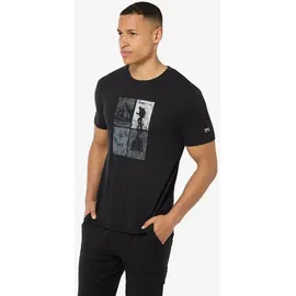 super.natural Herren Go Hiking T-Shirt (Größe S, schwarz)