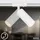 Briloner Rail Schienensystem Komplettset, 4x LED Spots, Dimmbar, Einspeisung, Weiß, 1,5 m