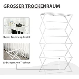 Homcom Turmtrockner 1,44 m weiß