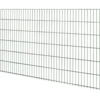 Floraworld Doppelstab-Mattenzaun Comfort  201 x 123 cm moosgrün