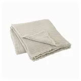 BLOMUS Double Kuscheldecke 130 x 200 cm Grau