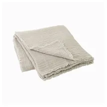 BLOMUS Double Kuscheldecke 130 x 200 cm Grau