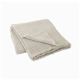 BLOMUS Double Kuscheldecke 130 x 200 cm Grau