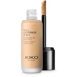 KIKO Milano Full Coverage 2-In-1 Foundation N35 Neutral 25 ml Hellbraun 
