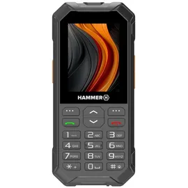 Hammer H Hammer 6 LTE, Outdoor Tastenhandy Dual SIM Schwarz Orange