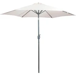 greemotion Sonnenschirm rund, beige neigbar Ø 270,0 cm