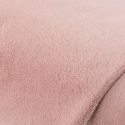Plüschstoff "Pia", mauve