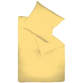 FLEURESSE Colours 009100 gelb 135 x 200 cm + 80 x 80 cm