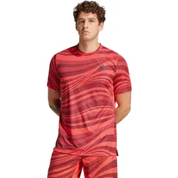 adidas Tennis-Tshirt Club Tennis Climacool Graphic rot Herren